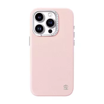 Aizsargājošs telefona maciņš Joyroom PN-14F4 iPhone 14 Pro, rozā, plāns, mīksts vāciņš