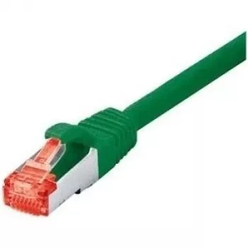 Tecline exertis Connect - plāksterkabelis - RJ-45 (V) uz RJ-45 (V) - 25 m - SSTP kabelis - CAT 6 - bez halogēna - zaļš (71525G)