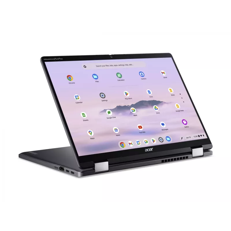 Acer Chromebook Plus Spin 714 CPE94-1N-TCO konvertējams portatīvais dators, 14 collas, Intel Core Ultra 5 125U, 16GB, ChromeOS