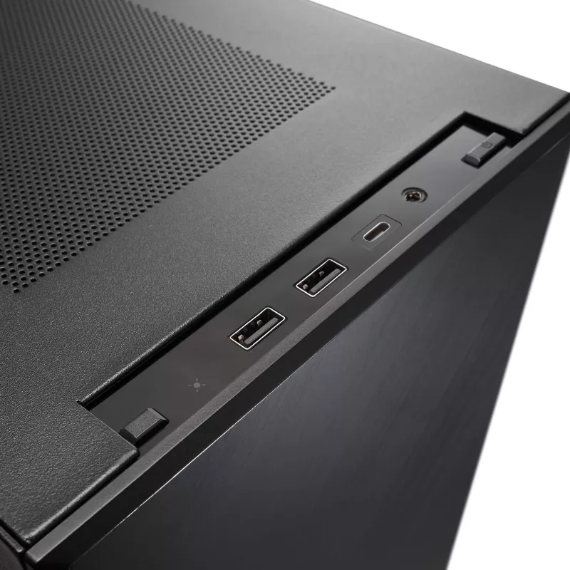 SilverStone SST-SG17B Micro-ATX / Mini ITX korpuss - melns