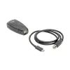 Tripp USB-C uz seriālo adapteri (DB9) - Keyspan, ātrdarbīgs (vīriešu/vīriešu)