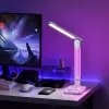 Galda lampa Hawk HW-LAMP04 Balta LED regulējama, balta apdare, regulējams galva un roka