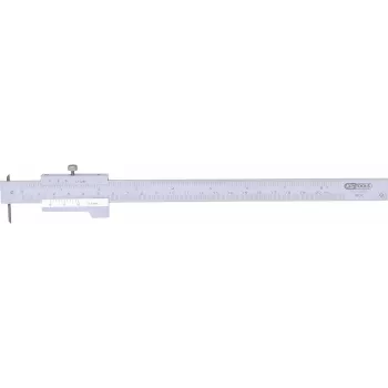Marķēšanas mēraukla ks tools 300.0626 — universāla, 200 mm ar atbalsta rullīti