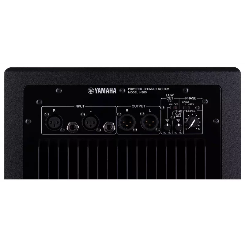 Yamaha HS8S zemfrekvences skaļrunis Melns 150 W