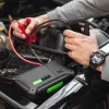 Ārējais akumulators Green Cell CJSGC01 — 16000 mAh LiPo, USB-C PD 60W, QC 3.0, 80W kopējā izeja, IP64, iebūvēts displejs un lukturītis, USB-C + 2x USB-A, 12V izeja