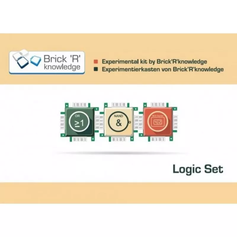 Startera komplekts ALLNET ALL-BRICK-0630 daudzkrāsu saderība Brick’R’knowledge