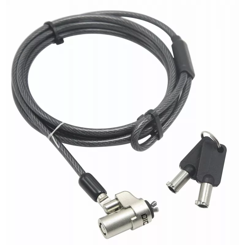 Kabeļa bloķētājs DICOTA D31540 Melns 2 m