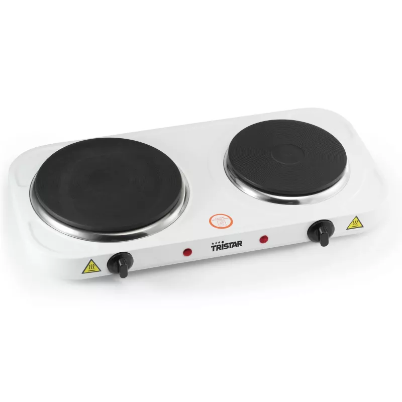 Tristar Divu degļu elektriskā plīts KP-6245, 2500W, 15,5/18,5 cm