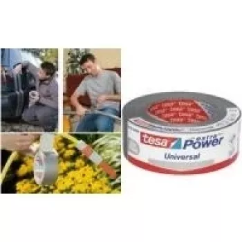 Tesa Gewebekleb. 25m x 50mm extra Power Balts 56388 (56388-00002-06)