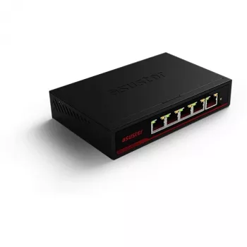 Asustor ASW205T 5-port 100/1000/2500 Mbps nevadāms galda komutators