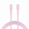CANYON kabelis OnWire 60CL C-C 60W COLOR Pīts 1m Rozā