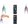 Staedtler Mars comfort 556 cirkulis — metāls/plastmasa, maksimālais diametrs 23 cm, zila/zaļa/sudraba
