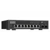 QNAP QSW-L3208-2C6T tīkla komutators Pārvaldāms L2 10G Ethernet (100/1000/10000) Galda dators Melns