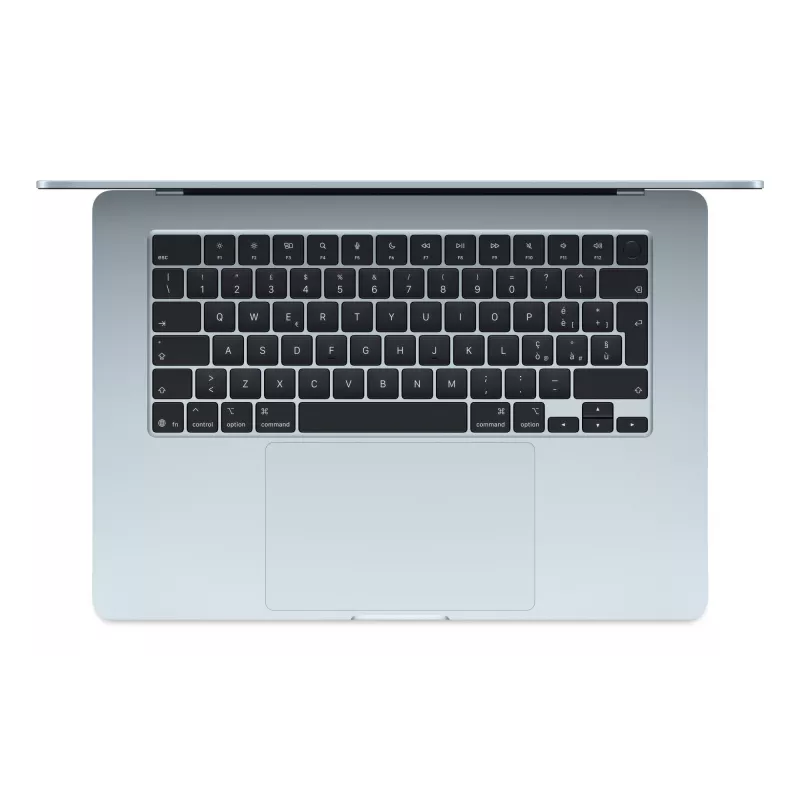 MacBook Air 15, debeszils, M4 (10-CPU/10-GPU), 16GB, 512GB, vācu, 35W Dual USB-C Port barošanas adapteris, MC7C4D/A