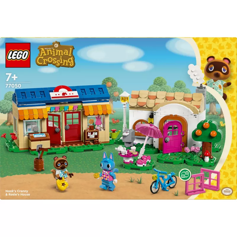 Konstruktors LEGO 77050 Animal Crossing Nūka veikala Sofijas Mājas komplekts – modulārs spēļu komplekts