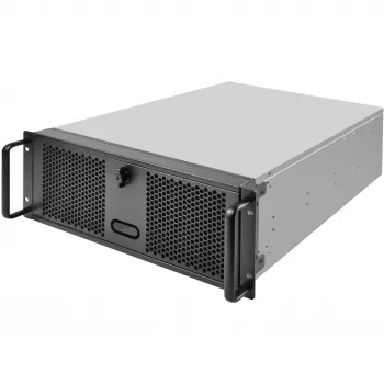 Silverstone RM400 Rack Melns, Pelēks