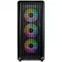 PC korpuss Montech X5 Midi Tower Melns ATX 3x140mm ventilatori
