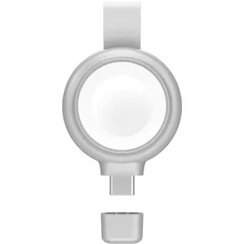 Lādētājs 4smarts QI2 Viedpulksteņiem Sudraba USB Bezvadu Ātrā uzlāde