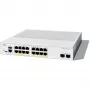 Pārvaldāms tīkla slēdzis Cisco Catalyst 1300-16P-2G 16 portu GE PoE 2x1GE SFP
