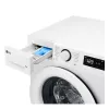 LG | Veļas mazgājamā mašīna | F2WR508SWW | Energoefektivitātes klase A-10% | Priekšējā ielāde | Mazgāšanas ietilpība 8 kg | 1200 apgr./min | Dziļums 47.5 cm | Platums 60 cm | Displejs | LED | Tvaika funkcija