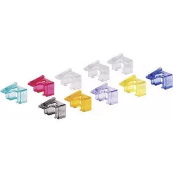 Tīkla kabeļa remonta skavas Renkforce RF-NW-RC — 10 gabali RJ45/RJ12/RJ11 kabeļu remontam