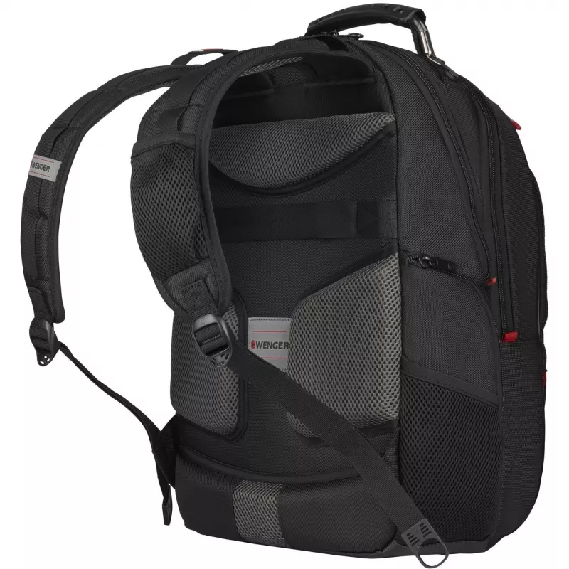 Wenger Pegasus Deluxe - piezīmjdatora mugursoma - 40,6 cm - 35,60cm (14) - 40,60cm (16) - Melna (606492)