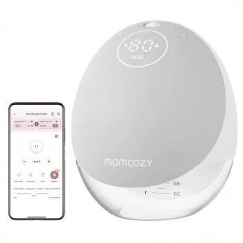 Krūts sūknis Momcozy M9 viens pelēks