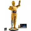 LEGO būvējamā figūra Zvaigžņu kari C-3PO modelis 75398 — 1 138 detaļas, 380 mm izstādāms kolekcionējams priekšmets