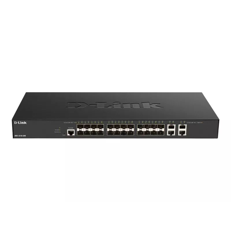 D-Link 24-portu 10G SFP+, 4-portu 10GBASE-T viedais pārvaldāmais slēdzis