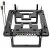 Streacom benchtable BC1 Mini V2 melns — kompakts, pasīvi dzesējams atvērta rāmja korpuss
