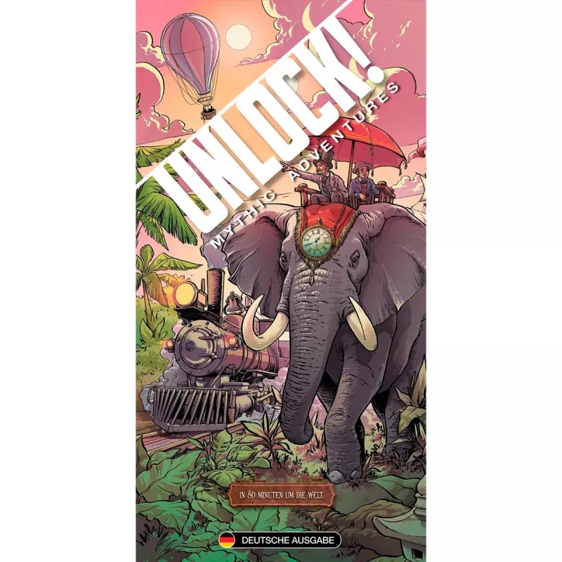 Unlock In 80 Minuten um the world, kāršu spēle