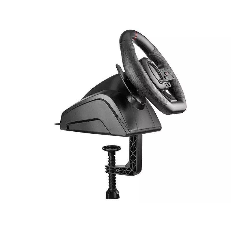 Manuālā pārnesumkārbas pārslēdzējs TRACER TRAJOY47345 — vadu 6-in-1 simracing kontrolieris, 1,8 m kabelis, melns, ergonomisks neslīdošs satvēriens, 270° rotācija