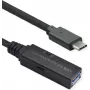 ROLINE Ultralanges USB3.2 Gen1 pagarinātāja kabelis C-A ST/BU 5 m - Kabelis - Digitālie/Dati - 5 m (12.04.1065)