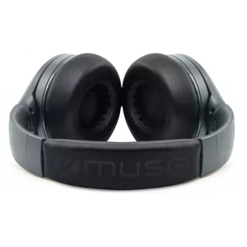Austiņas muse M-295 ANC — bezvadu supra-aural, Bluetooth un USB-C, 20–20 000 Hz, 260 g, pelēkas