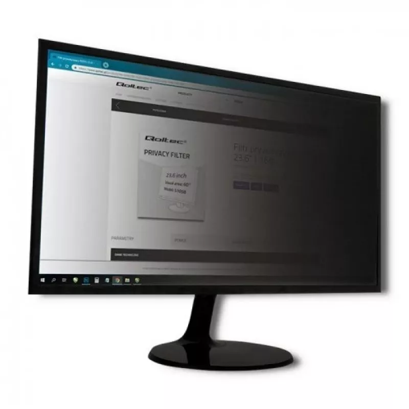 Qoltec 51062 displeja privātuma filtri 50,8 cm (20)