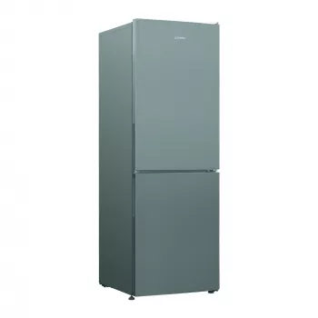 Ledusskapis INDESIT INKS1341S4E — 340L kopā (230L ledusskapis / 110L saldētava), maināmas durvis, energoefektivitātes klase E