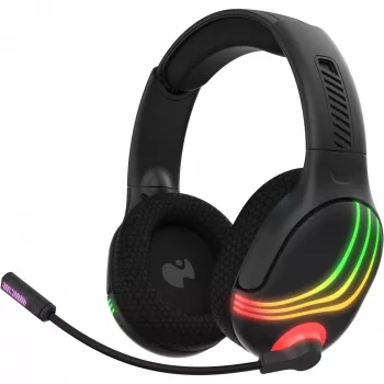 PDP 049-032-BK austiņas/austiņu komplekts Bezvadu Austiņu lente Spēļu Bluetooth Melns