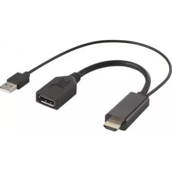 RF-4777274 HDMI pārveidotājs[2x HDMI spraudnis USB 2.0 ligzda A - 1x DisplayPort (RF-4777274)