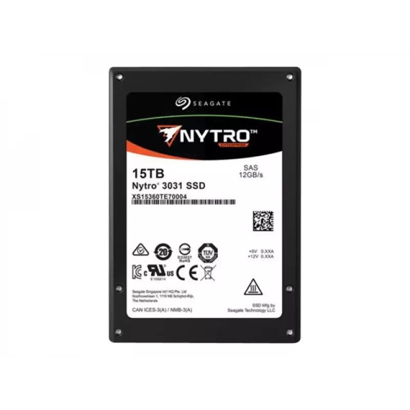 Seagate Enterprise XS15360TE70014 iekšējais cietvielu disks 15 TB 2,5 collu SAS 3D eTLC