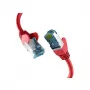 EFB-Elektronik RJ45 komutācijas kabelis ar Cat.7 neapstrādātu kabeli, sarkans, 1,5 m, S/FTP PIMF tīkla kabelis LAN DSL, ražotājs: EFB Elektronik (EC020200166)