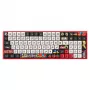 Ducky IQUNIX F97 Graffiti Blaze bezvadu spēļu tastatūra, RGB, Moonstone-Turbo slēdži