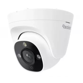Torreta tipa IP drošības kamera Reolink RP-PCT12M 4 mm objektīvs, 4512×2512, 100,4° horizontāli, stiprinājums pie sienas, vadu savienojums, iekštelpām/ārtelpām