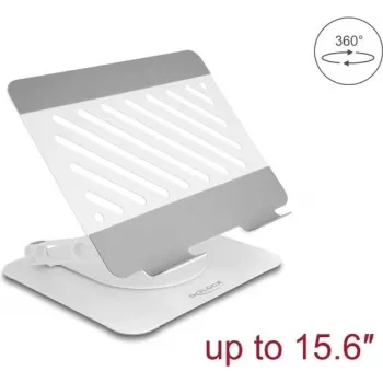 Pasīvais turētājs DeLOCK 18455 grafiskajam planšetdatoram, klēpjdatoram, planšetdatoram, UMPC Gaiši pelēks