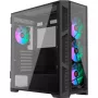 PONOS Ultra, Midi Tower, dators, melns, ATX, EATX, micro ATX, Mini-ITX, SPCC, korpuss