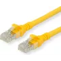 Roline - komutācijas kabelis - RJ-45 (V) uz RJ-45 (V) - 5 m - SFTP, PiMF - CAT 6 - bez halogēna, formēts, vīts - dzeltens