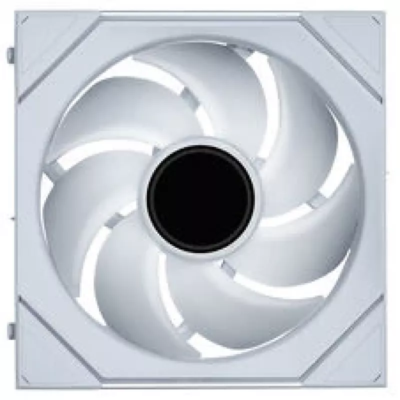 140mm Lian Li UNI FAN SL-INF bezvadu ARGB PWM korpusa ventilators, balts