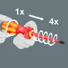Wera 05006641001 Sarkanā