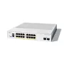 Pārvaldīts slēdzis Cisco Catalyst 1300-16FP-2G 16 portu GE Full PoE