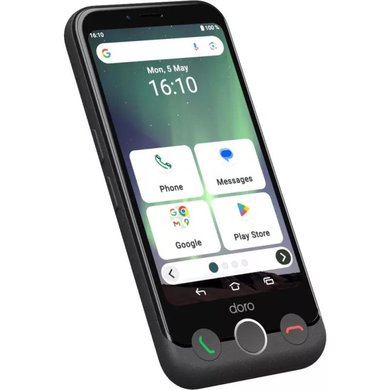 Viedtālrunis Doro Aurora A10 4.5 collu 4 GB 64 GB Melns