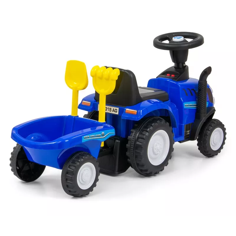 Braucamais bērnu auto milly mally New Holland T7 traktors, modelis 27652, zils